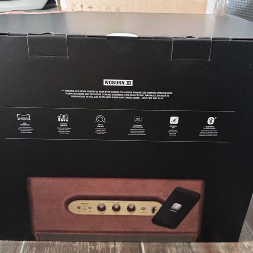 Marshall Woburn 3 speaker, sealed, new