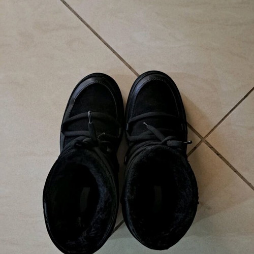 H&M Women's Snow Boots Size 38 Like New, Black