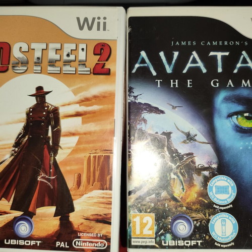 Redsteel 2 and Avatar The Game pack for Wii used