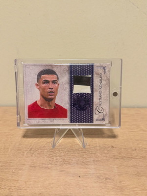 Cristiano Ronaldo Futera 2024 match worn patch /9