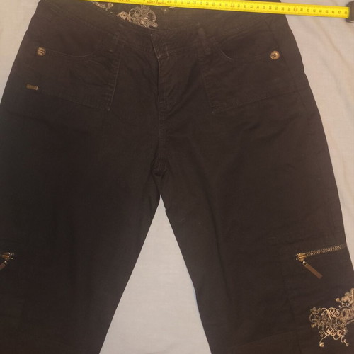 Vintage Toi&Moi Cargo Pants Y2K Embroidery and Strass Size S like new