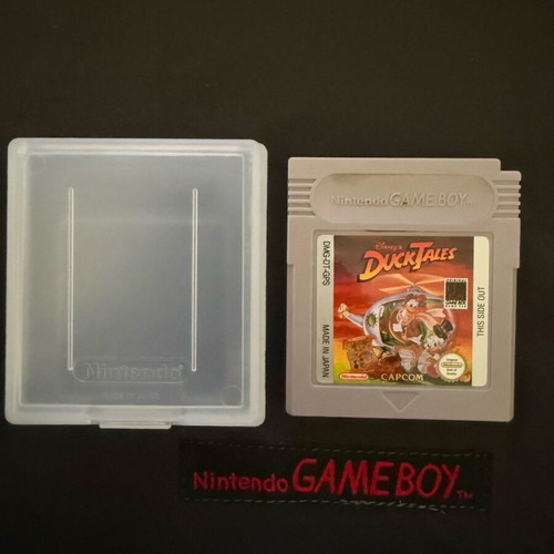 Nintendo Game Boy DuckTales касета употребявана с предпазен калъф