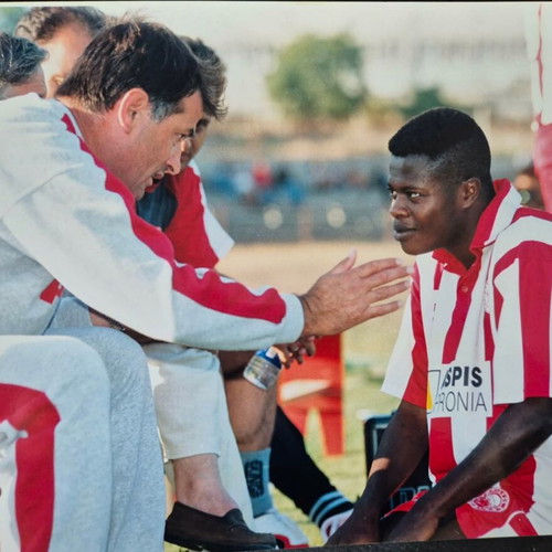 Olympiacos large authentic photograph like new