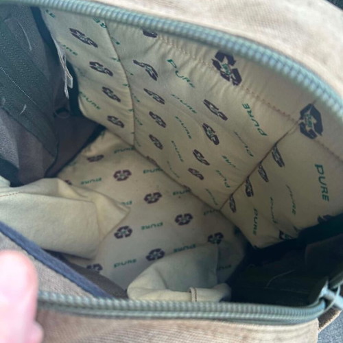 Backpack hemp type like new, durable and eco-friendly fabric