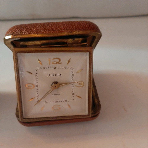 Antique clocks used, set of 3 wind-up from 1950s-60s