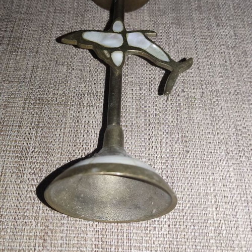 Candlestick with dolphin used