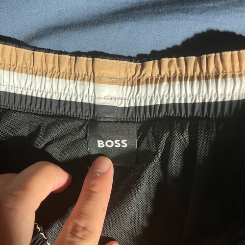 Hugo Boss swim shorts like new, size XL, black