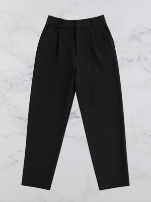Zara Black High-Waisted Tailored Trousers Size M Used