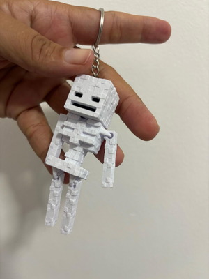 Minecraft articulated keychain new in various colors