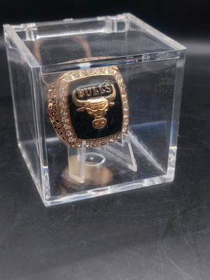 Michael Jordan Chicago Bulls δαχτυλίδια πρωταθλητών καινούργια, σετ 6 με κουτί