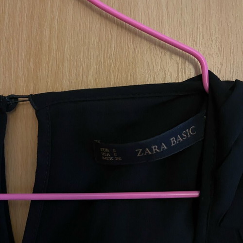 Zara blouse like new, black, size S