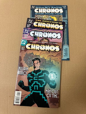 DC Comics Chronos Collection issues 1,4,9,10 like new, English