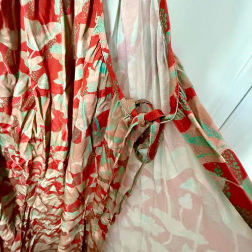 Nidodileda maxi dress like new, 100% viscose with side ties
