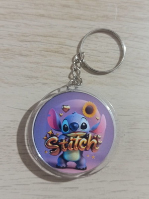 Stitch Στρογγυλό Μικρό Μπρελόκ Νο3 Νέο