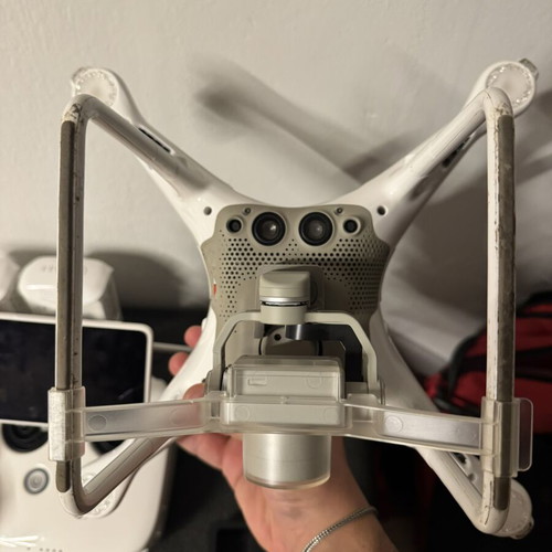 DJI Phantom 4 RTK drone used with 6 batteries and Smart Controller GS RTK