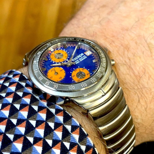 Escape PRC Chronograph 40mm waterproof 100m