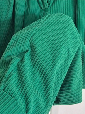 Karavan Corduroy Pants Green Small Like New