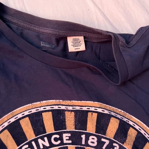 Μπλούζα Levi’s μεταχειρισμένη, μέγεθος M, μπλε