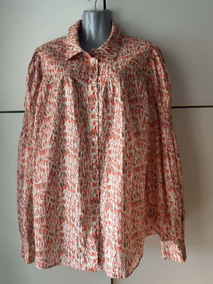 Fifth house women's shirt 2 XL like new, 100% cotton multicolor