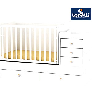 Πολυμορφικό κρεβάτι lorelli + δυο στρώματα