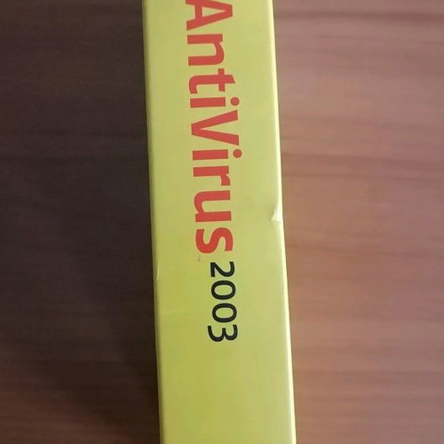 Antivirus protection Norton used with box, CD and book