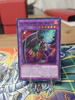 Evil HERO Inferno Wing - Backfire Yu-Gi-Oh! card