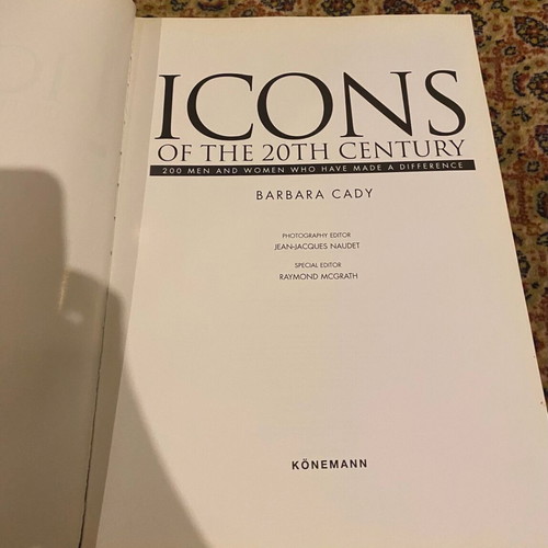 Icons of the 20th century like new, 200 men and women who have made a difference