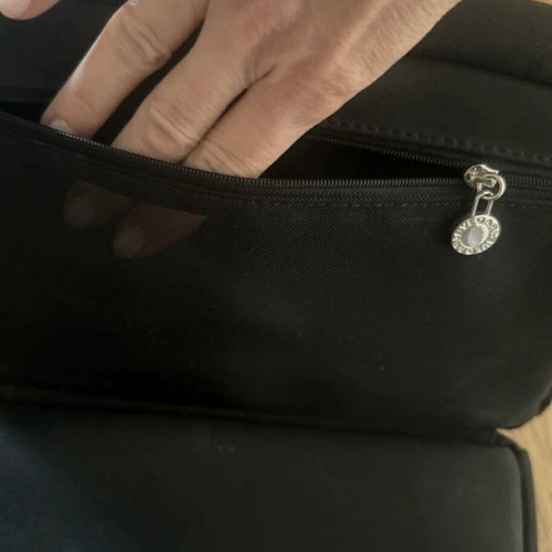 Bvlgari travel pouch used, black