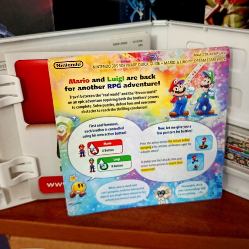 Mario & Luigi Dream Team Bros. Nintendo 3DS game like new, English version