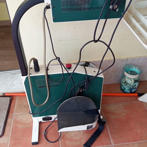 Electronic Mobility Aid Bicycle used with hand and foot controls