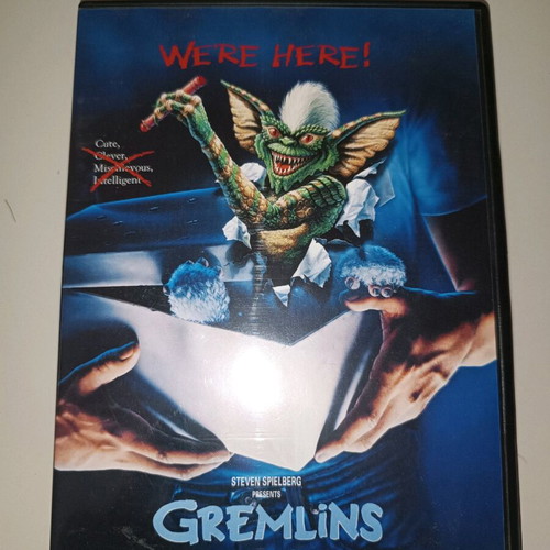 Gremlins DVD like new with Greek subtitles, rare edition