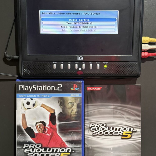 Pro Evolution Soccer 5 PS2 game, Italian