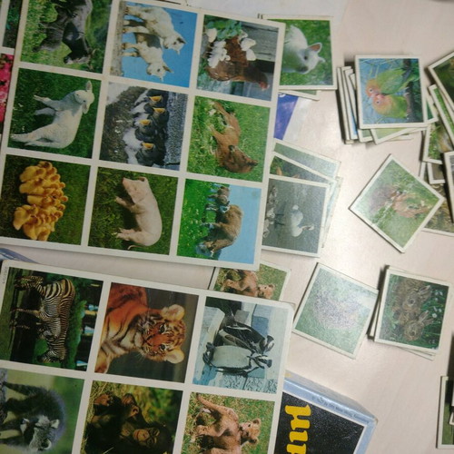 Tombola of small animals used, 90s board game