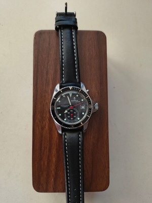 Sorna Chrono Diver’s Swiss made wristwatch, Ebauches Bettlach 8806