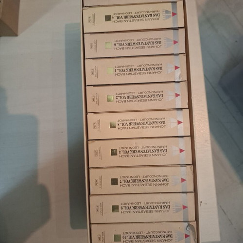 J.S. Bach Das Kantatenwerk Volumes 1-10 collector's set like new