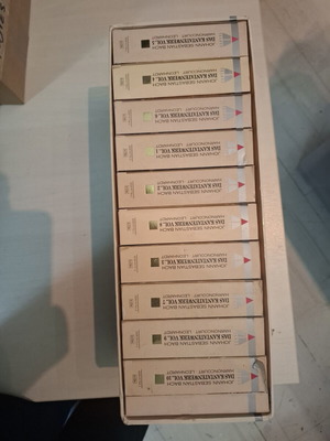 J.S. Bach Das Kantatenwerk Volumes 1-10 collector's set like new