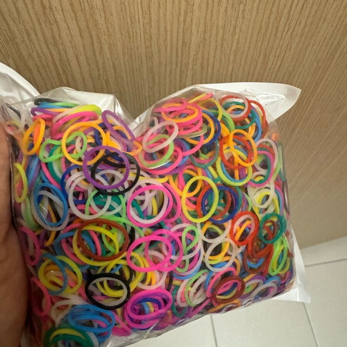 Elastic bands for jewelry plexi type new, about 2000 pieces
