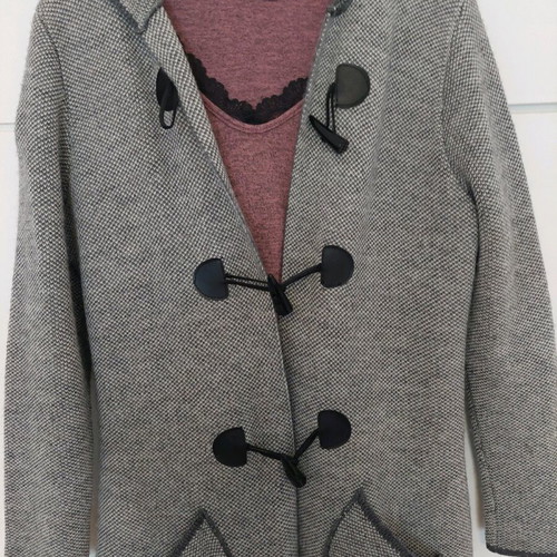 Montgomery jacket gray like new, unworn