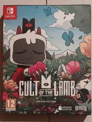 Cult Of The Lamb Nintendo Switch game deluxe edition like new