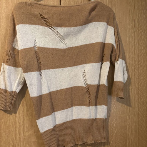 Guess knitted sweater used, beige brown, size S