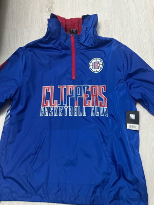 NBA jacket LA Clippers size medium authentic windbreaker