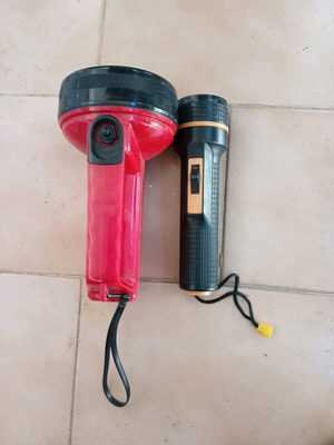 Flashlights used, two together in good condition