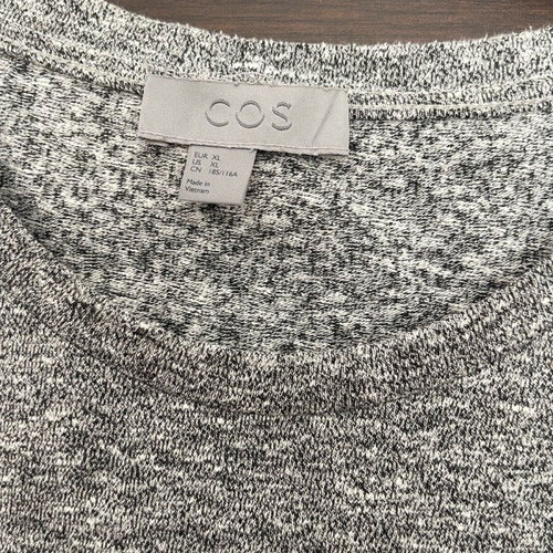 Cos women's t-shirt gray XL like new