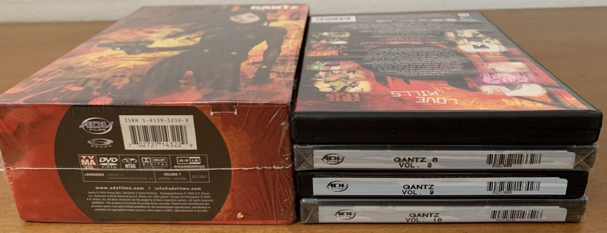 Gantz Anime 1st+2nd Stage and Live… - € 229,90 - Vendora.cy
