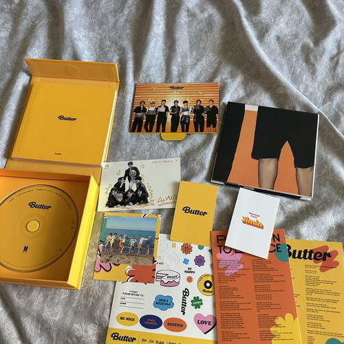 BTS Butter album new, CD version cream