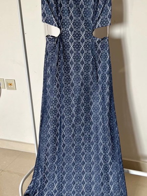 Φόρεμα Spell επίσημο μπλε με δαντέλα μεταχειρισμένο, νούμερο 46