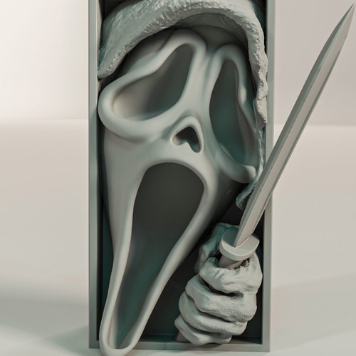 Scream wall mount like new