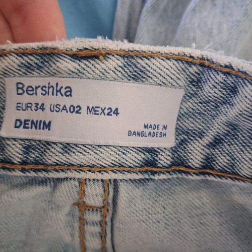 Bershka jeans like new, size XS, blue
