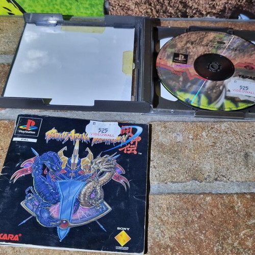 Battle Arena Toshinden PS1 game used