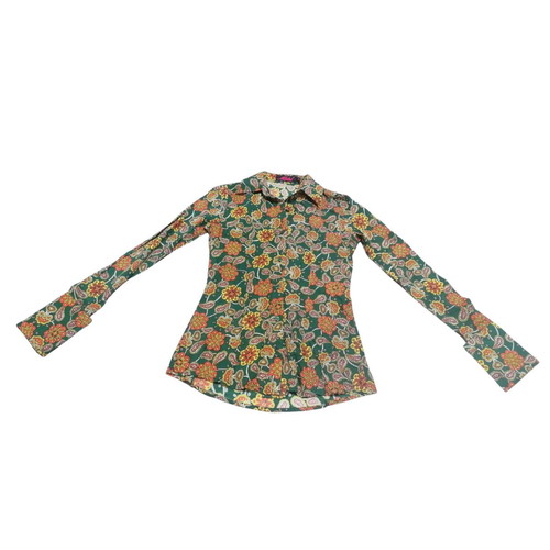 Motel shirt colorful 60s style new, size XS